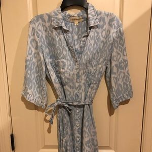 Cloth & Stone Denim Shirt Dress